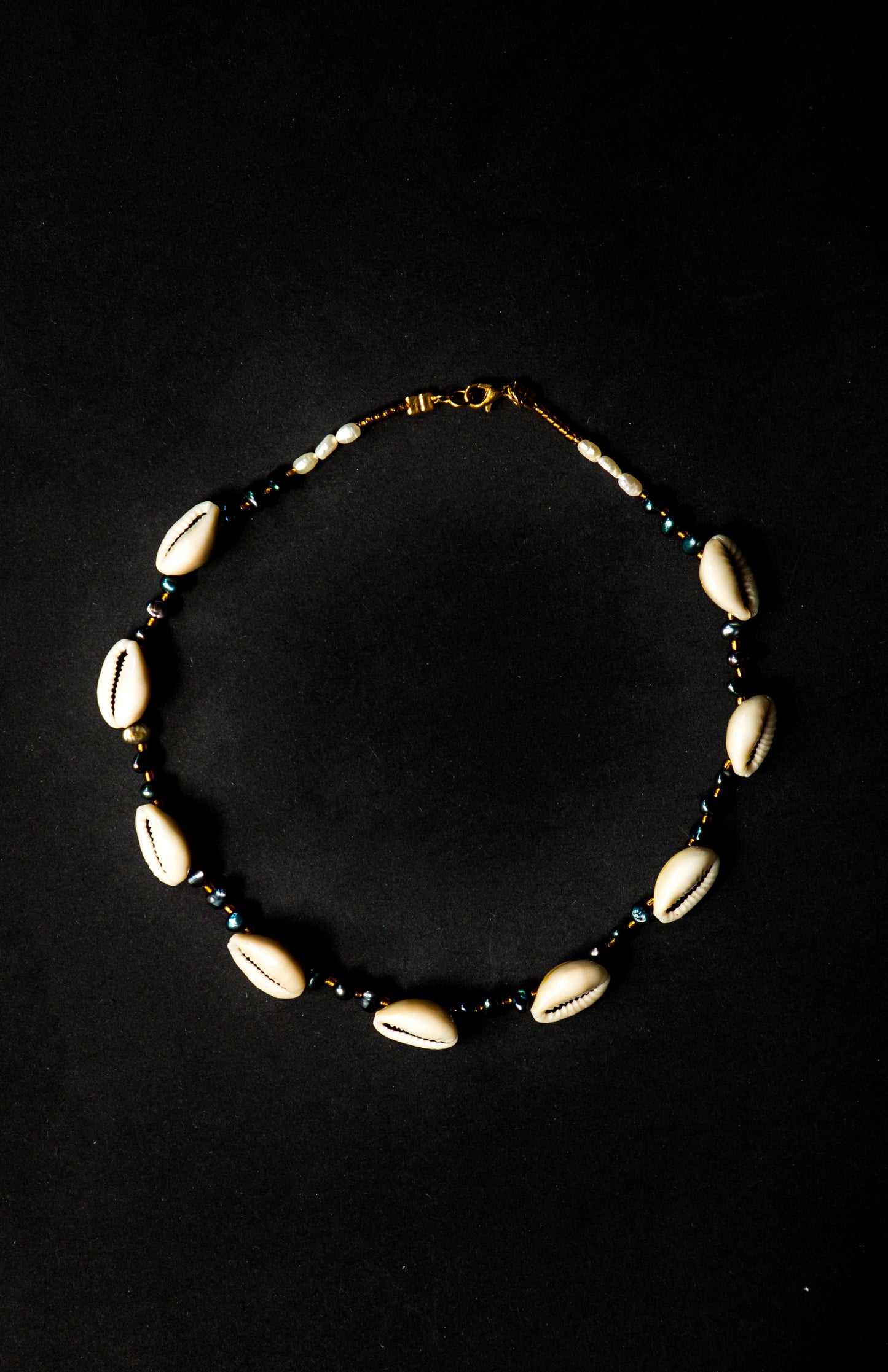 Collier chocker cauri