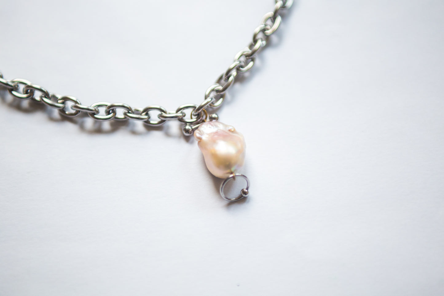 Collier Chrome & Nacre